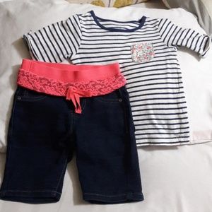 Bottoms - 🍒Short pants with Tshirt🍒 Bottoms - 🍒Short pants with Tshirt🍒